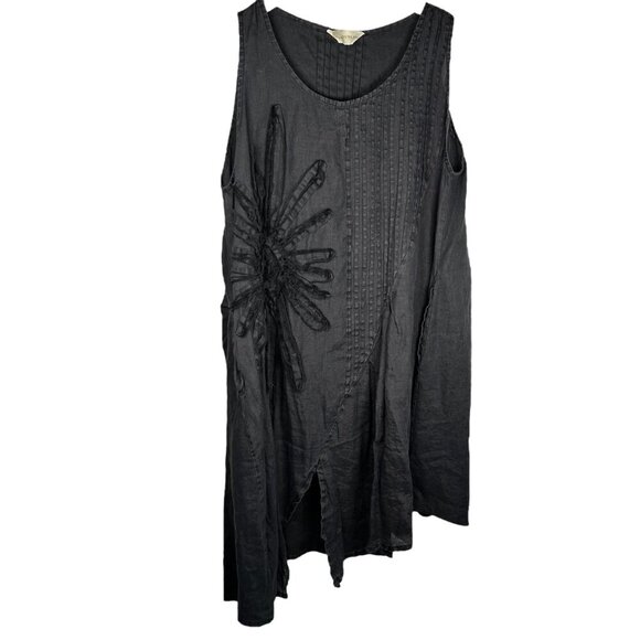Outline Size Medium Cotton Dress Swim Coverup Coastal Beach Lightweight - Picture 1 of 7